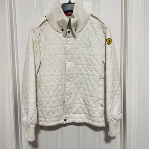 Detailed vintage ferrari x puma jacket